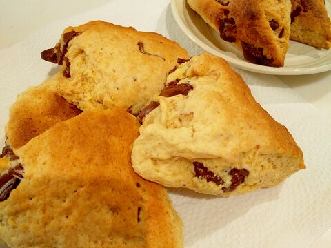 ポリ袋で楽々 トースターで焼くチョコ入りスコーン レシピ 作り方 By お腹が減ったら 楽天レシピ ポリ袋で楽々 トースターで焼くチョコ入りスコーン レシピ 作り方 By お腹が減ったら 楽天レシピ